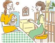 産後ケアイラスト(1)