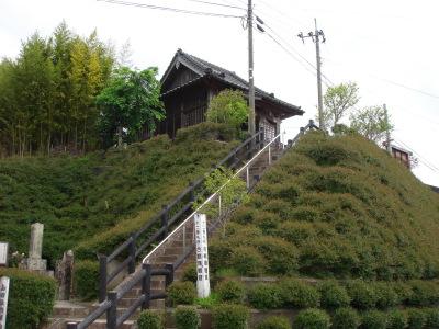 合戦ノ峰観音堂 遠景の写真