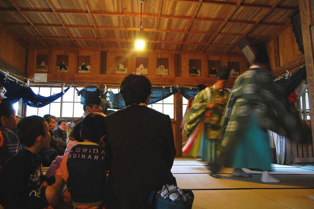 例大祭の様子の写真